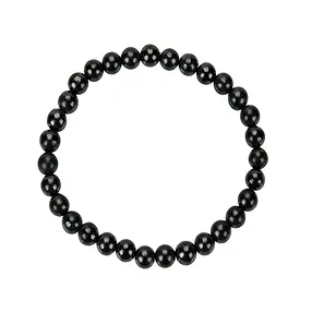 Bracciale, Shungite (stab.), perline da 06 mm | Marco Schreier