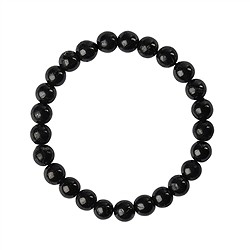 0643250108 Bracelet, Shungite, 08mm beads | minerals trade - gems, healing stones &amp; jewelry