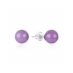 0643845108 Pendientes fosfosiedrita, bola, 8mm, rodinado, sueltos | Marco Schreier