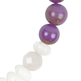 Bracciale, Madreperla, fosfosiderite, quarzo rosa | Marco Schreier