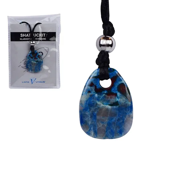 Shattuckite pendant "Clarity and momentum" | wholesaler gems & healing stones