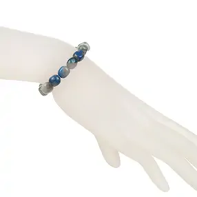Bracciale, shattuckite, pepite di 10-12 x 8-10 mm | Marco Schreier
