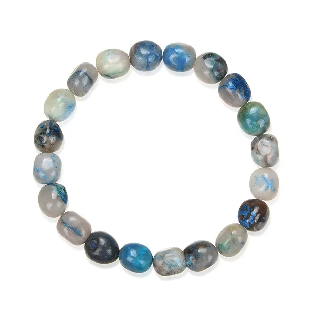 Bracciale, shattuckite, pepite di 10-12 x 8-10 mm | Marco Schreier