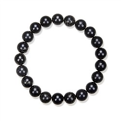 0646150111 Bracelet, Pyrite en ardoise, boules 10mm | Marco Schreier