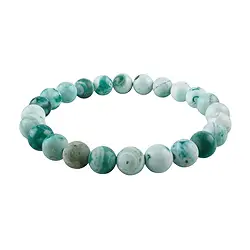 0647050108 Bracelet, Agate (teintée en vert), 08mm perles rondes | Marco Schreier