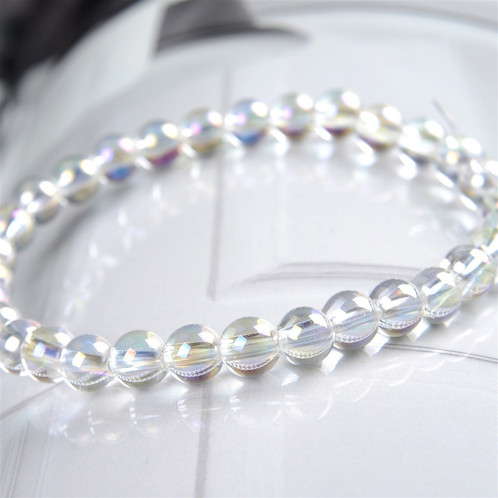 Bracelet, Angel Aura, 06mm, beads | wholesaler gems, healing stones & jewelry