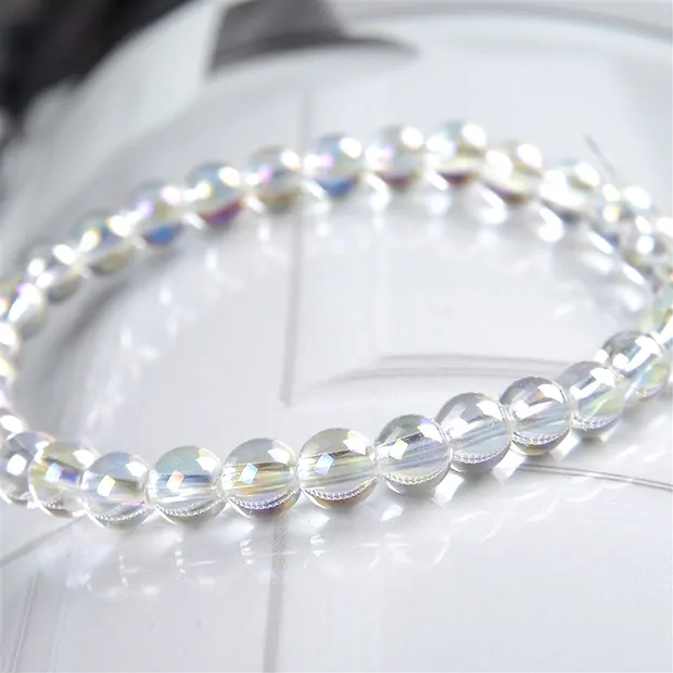 Bracciale, Aura dell'angelo, 06 mm, perline | grossista gemme e pietre curative