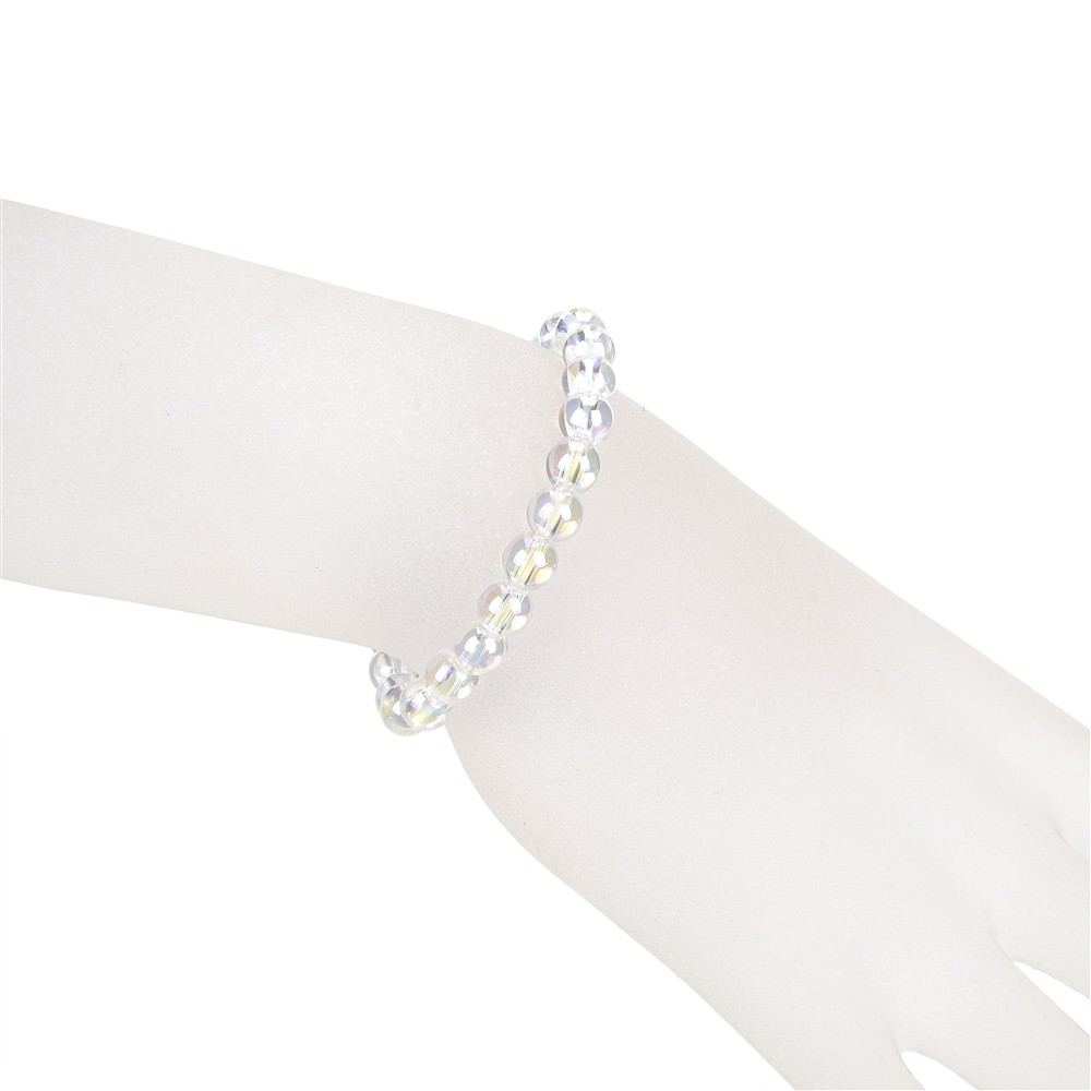 Bracelet, Angel Aura, 06mm, beads | wholesaler gems, healing stones & jewelry