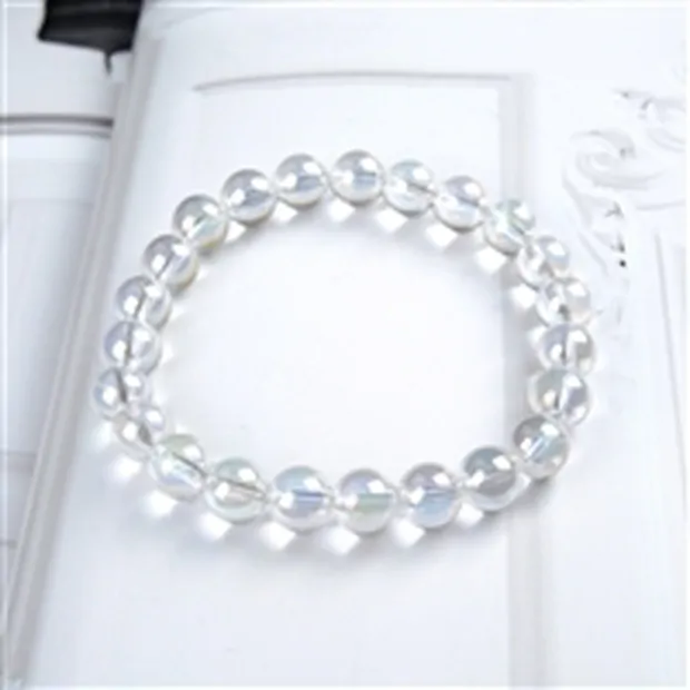 Armband, Angle Aura, 08mm, Kugeln | Großhändler Edelsteine, Heilsteine & Schmuck