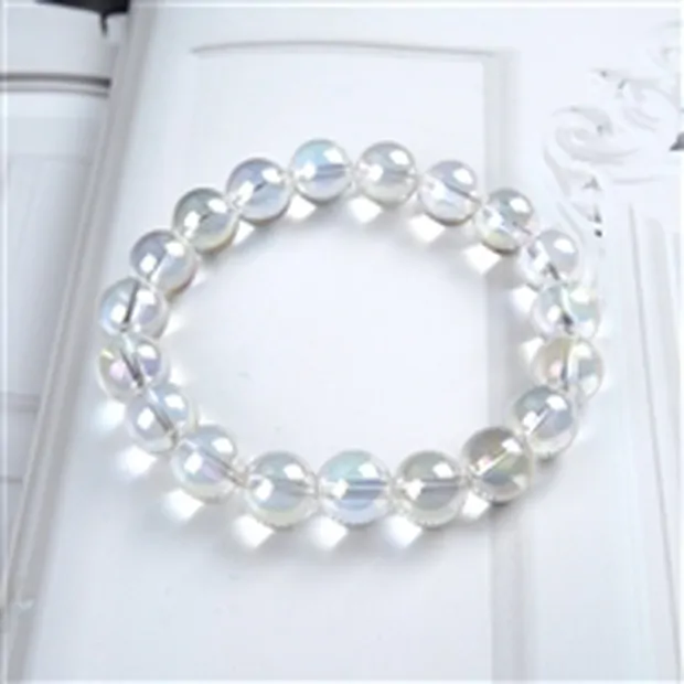 Bracciale, Angolo Aura, 10 mm, perline | grossista gemme e pietre curative