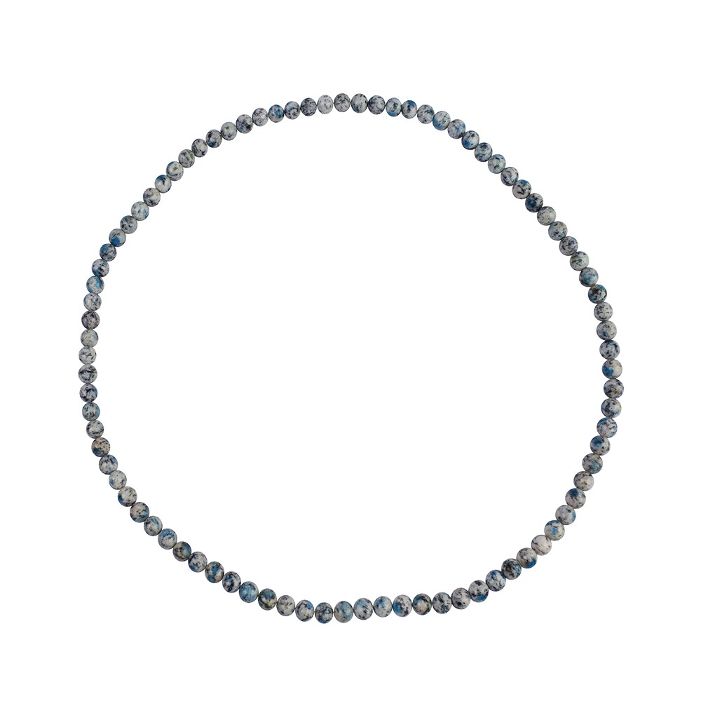 Chain, K2 (Azurite in Gneiss), 06 - 07mm, Elastic Cord | Marco Schreier