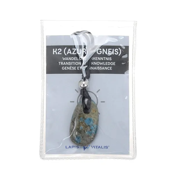 Pendentif K2 (Azurite-Gneiss) "Changement et connaissance". | Marco Schreier
