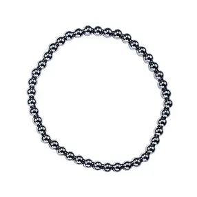 Bracelet, silicon (synt.), 04mm beads | wholesale gems, healing stones & jewelry