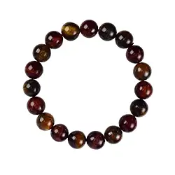 0653650110 Bracelet, Tiger's Eye (mixed), 10mm beads | wholesaler gems & healing stones