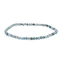 0656351031 Armband, Zirkon (blau, gebr.), 03mm Kugeln, facettiert | Marco Schreier