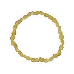 0656650079 Bracelet, Apatit (yellow) (stab.), 06-08mm nuggets | Marco Schreier