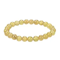 0656650108 Armband, Apatit (gelb), 08mm Kugeln | Schreier Edelsteine, Heilsteine & Schmuck