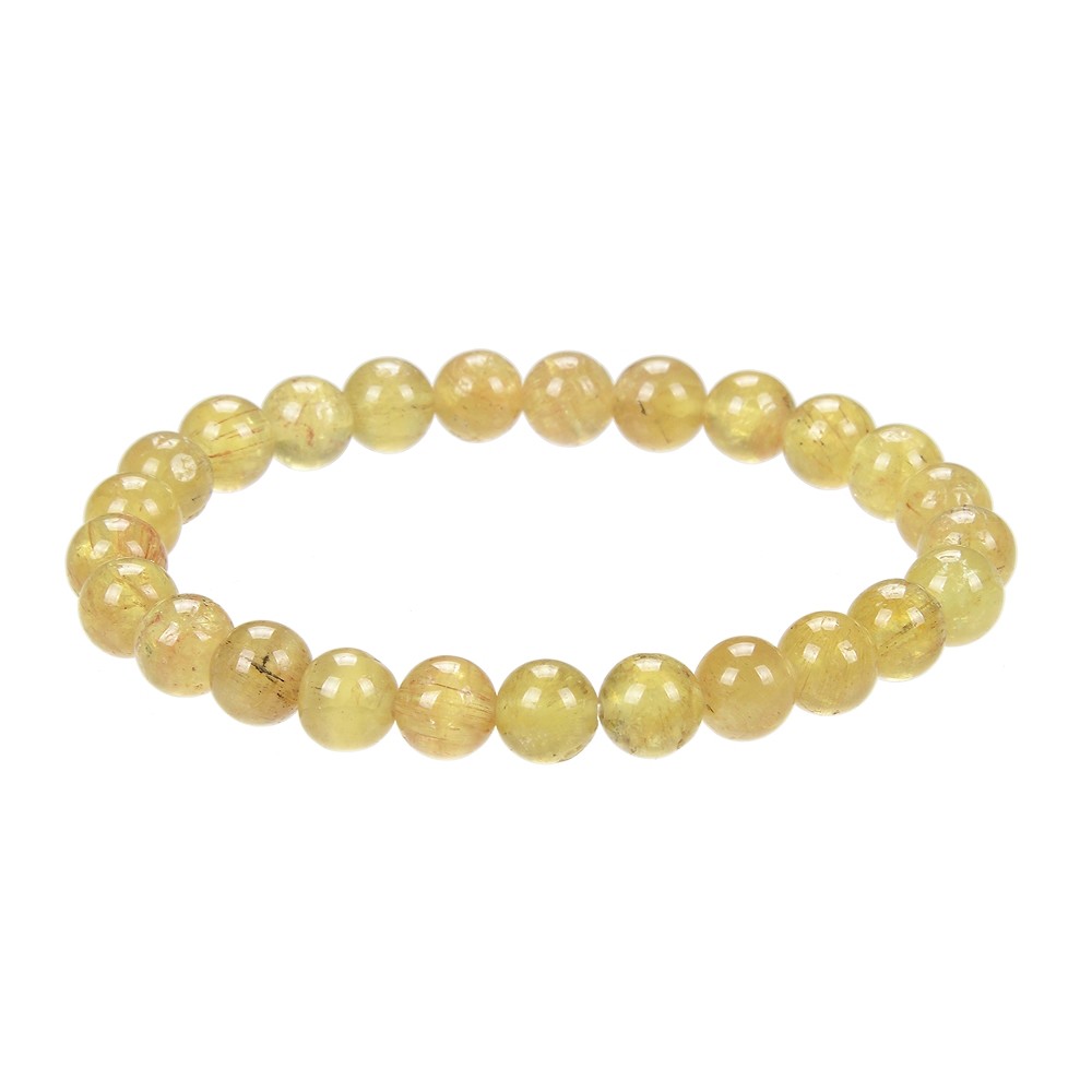 Bracelet, Apatit (yellow), 08mm beads | wholesale gems, healing stones & jewelry
