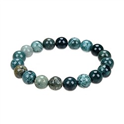 0659450110 Bracelet, ocelot jasper, 10mm beads, 19cm | wholesaler gems & healing stones