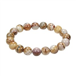 0659550110 Armband, Abendrot-Rhyolith, 10mm Kugeln, 19cm | Edelsteine, Heilsteine &amp; Schmuck