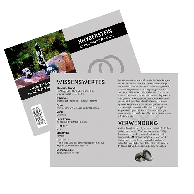 Khyberstone pendant "Unity and integration" | wholesaler gems & healing stones