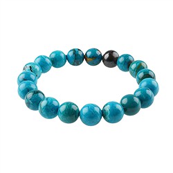 0659950025 Pulsera, Ópalo de Atacama (extra), cuentas de 10 - 11 mm | Marco Schreier