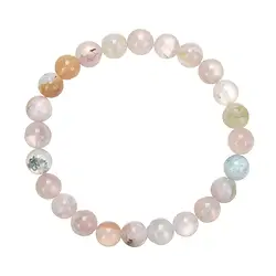 0660750108 Armband, Kirschblüten-Achat, 08mm Kugeln | GH Edelsteine, Heilsteine & Schmuck
