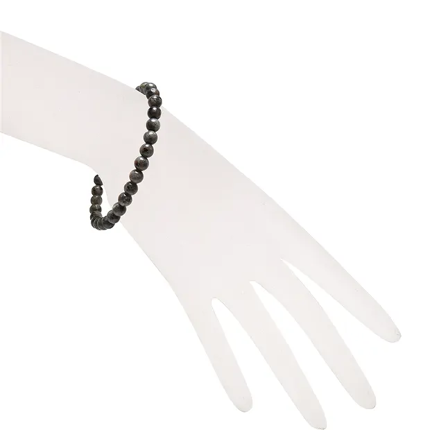 Pulsera, yooperlita, cuentas 06mm | Marco Schreier