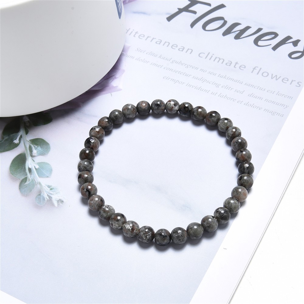 Bracelet, yooperlite, 06mm beads | wholesaler gems, healing stones & jewelry