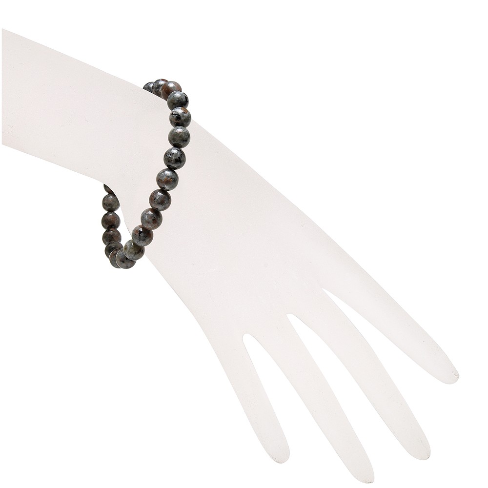 Bracciale, Yooperlith, perline da 08 mm | grossista gemme e pietre curative