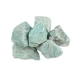 07011210 Rohsteine Amazonit (hell), 03 - 05cm | Schreier Edelsteine, Heilsteine & Schmuck