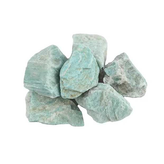 Rough stones Amazonite (light), 03 - 05cm | wholesaler gems & healing stones