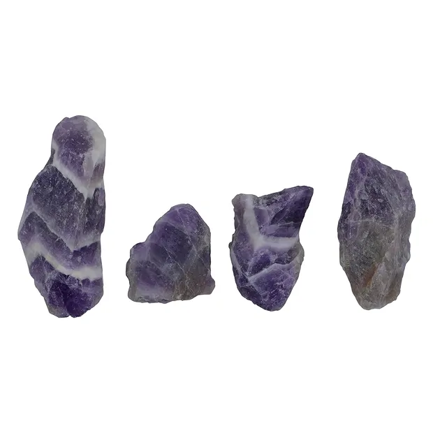 Rohsteine Amethyst (gebändert), 02,5 - 04,5cm | Edelsteine, Heilsteine & Schmuck