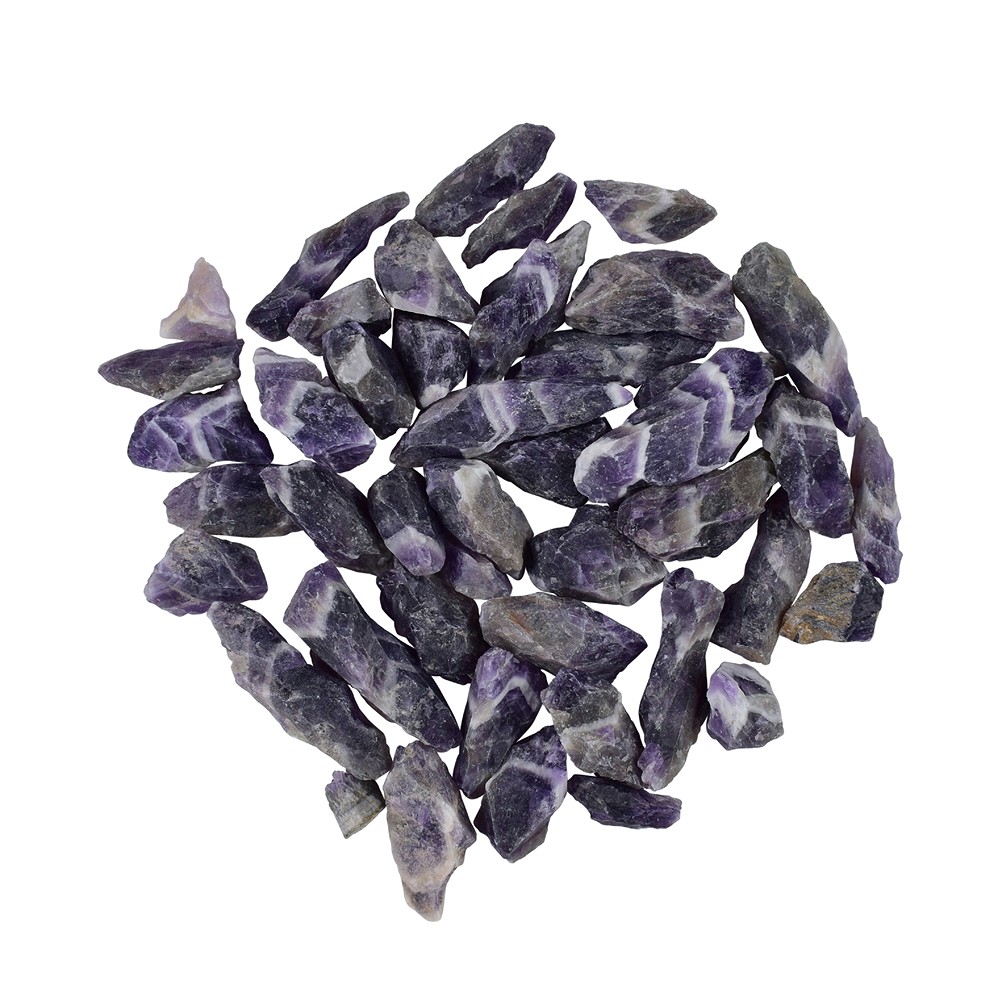 Rohsteine Amethyst (gebändert), 02,5 - 04,5cm | Edelsteine, Heilsteine & Schmuck