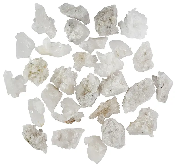 Mini-Stufen Bergkristall (1 kg/VE) | Großhandel Edelsteine, Heilsteine & Schmuck