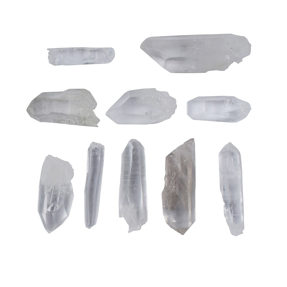 Point Rock Crystal (Lemurian), 03 - 06cm | wholesaler gems & healing stones