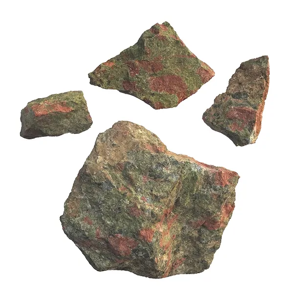 Rohsteine Unakit, 05 - 14cm | Mineralien-Handel Edelsteine, Heilsteine & Schmuck