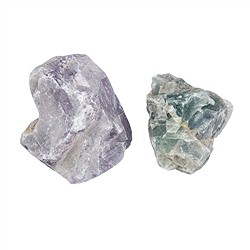 07072210 Rough stones fluorite, 03 - 05cm | wholesaler gems, healing stones & jewelry