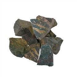 07087201 Heliotrope (Bloodstone) rough stones, 4.0 - 5.0cm | Marco Schreier