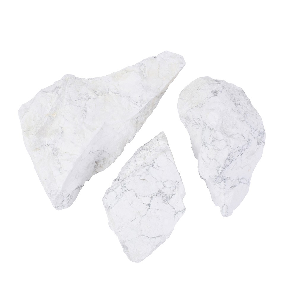 Rohsteine Magnesit, 07 - 14cm | Großhändler Edelsteine, Heilsteine & Schmuck