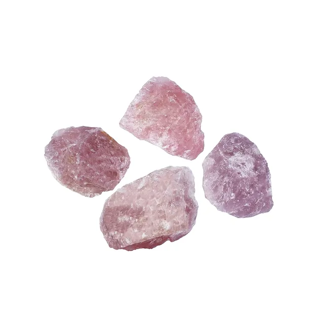 Pierres brutes Quartz rose (Madagascar), 0,1 - 0,5 kg/pc | Marco Schreier