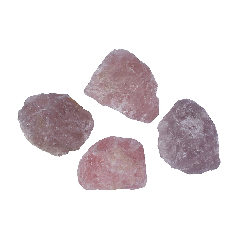 Rohsteine Rosenquarz (Madagaskar), 0,5 - 2kg/St. | Marco Schreier
