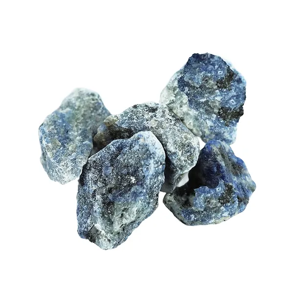 Sodalite rough stones, 03 - 04cm | wholesaler gems, healing stones & jewelry