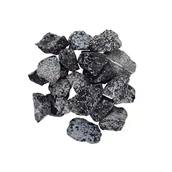 07171211 Rohsteine Schneeflocken-Obsidian, 02 - 05cm | Edelsteine, Heilsteine & Schmuck