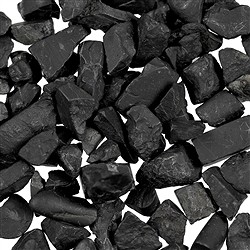 07432203 Rohsteine Schungit, 0,6 - 1,0cm (1kg/VE) | GH Edelsteine, Heilsteine & Schmuck