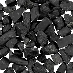 07432203 Shungite rough stones, 0.6 - 1.0cm (1kg/ PU) | wholesaler gems & healing stones