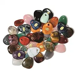 0800093015 1kg Smooth Stone drilled mixed varieties | wholesaler gems & healing stones