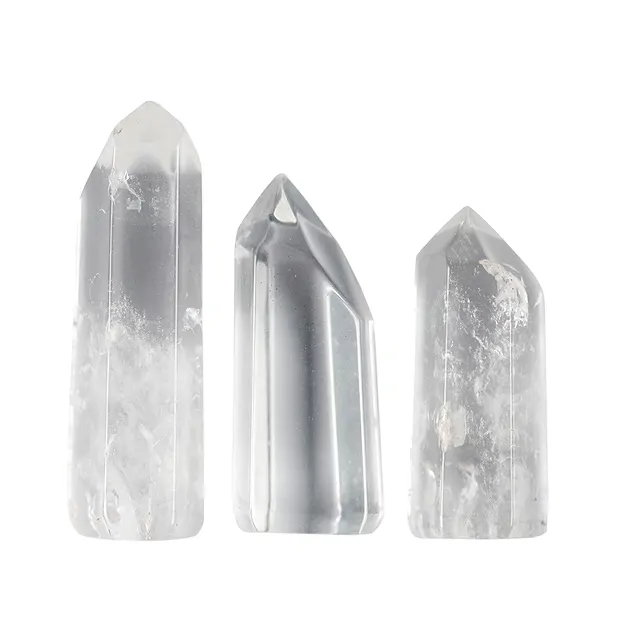 Pointes Cristal de roche (polies), 2,0 - 6,0cm (0,5kg/UC) | Marco Schreier