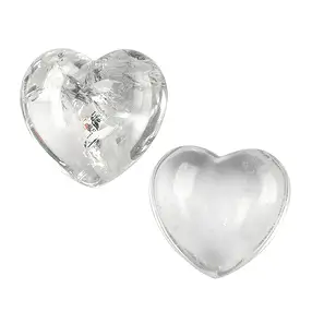 Hearts Rock Crystal mixed sizes, approx. 3 - 4cm, 0,5kg/ PU | Marco Schreier