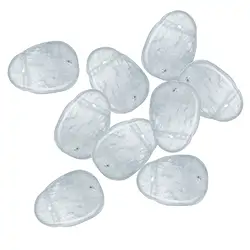 0803593012 Tumbled Stone Rock Crystal drilled, approx. 2 x 3cm (small) | Marco Schreier